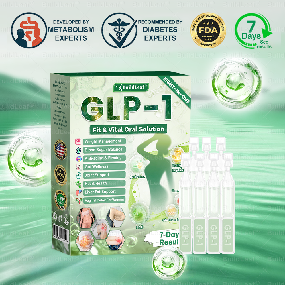 Official U.S. Store 𝑩𝒖𝐢𝒍𝒅𝑳𝒆𝐚𝒇® GL𝐏-1 8-𝒊𝒏-1 𝙁𝙞𝙩 & 𝙑𝙞𝙩𝙖𝙡 𝖮𝗋𝖺𝗅 𝙎𝙤𝙡𝙪𝙩𝙞𝙤𝙣  (𝑱𝒖𝒔𝒕 𝒐𝒏𝒄𝒆 𝒂 𝒅𝒂𝒚, 𝒗𝒊𝒔𝒊𝒃𝒍𝒆 𝒄𝒉𝒂𝒏𝒈𝒆𝒔 𝒊𝒏 7 𝒅𝒂𝒚𝒔) ✅ 𝑭𝒐𝒓 𝒐𝒃𝒆𝒔𝒊𝒕𝒚, 𝒄𝒂𝒓𝒅𝒊𝒐𝒗𝒂𝒔𝒄𝒖𝒍𝒂𝒓 𝒉𝒆𝒂𝒍𝒕𝒉, 𝒅𝒊𝒂𝒃𝒆𝒕𝒆𝒔, 𝒔𝒍𝒆𝒆𝒑 𝒂𝒑𝒏𝒆𝒂, 𝒈𝒖𝒕 𝒉𝒆𝒂𝒍𝒕𝒉, 𝒋𝒐𝒊𝒏𝒕 𝒊𝒔𝒔𝒖𝒆𝒔, 𝒂𝒏𝒅 𝒎𝒐𝒓𝒆